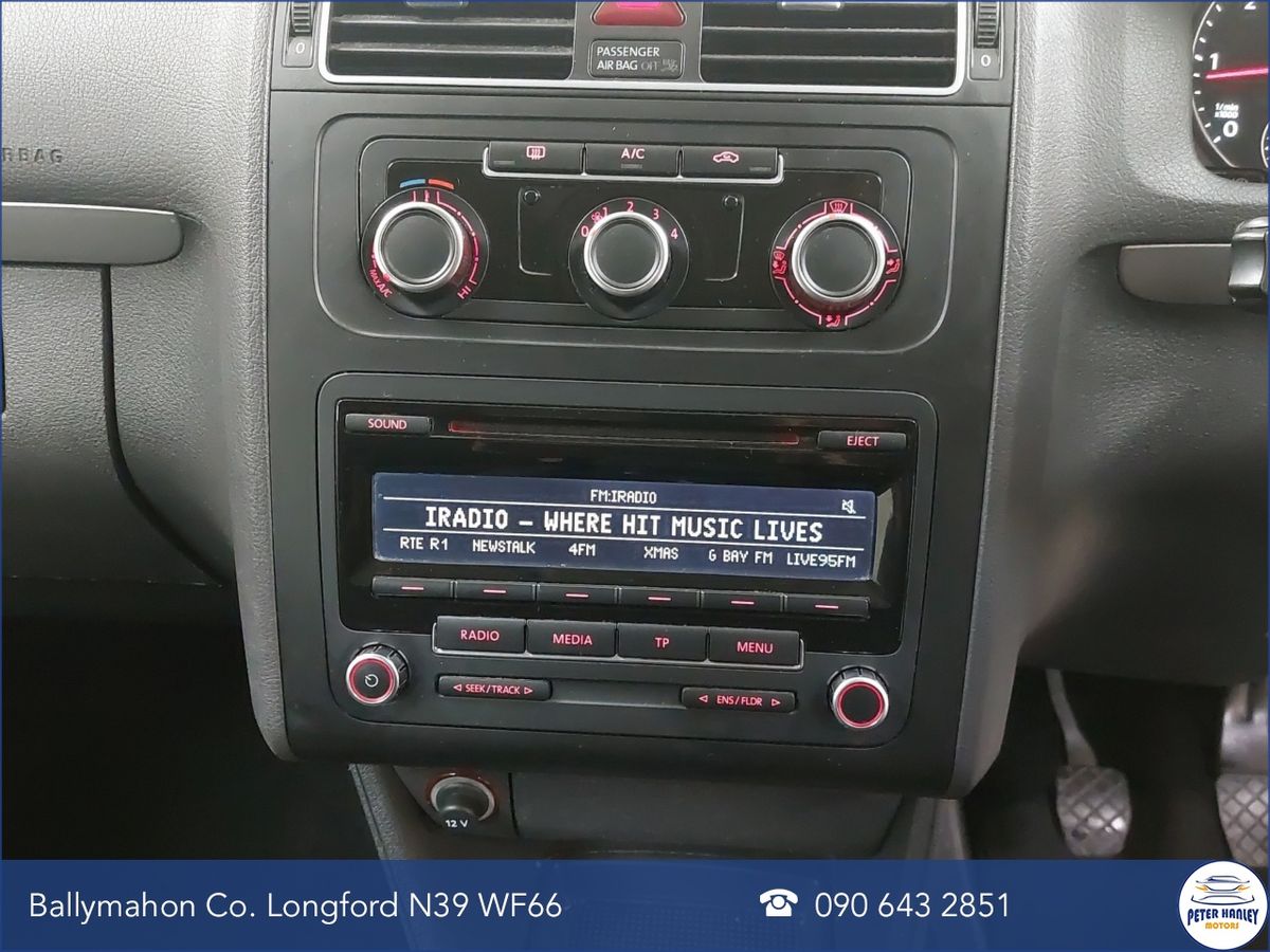 Volkswagen Touran 1.6 TDI 105BHP TRENDLINE BMT