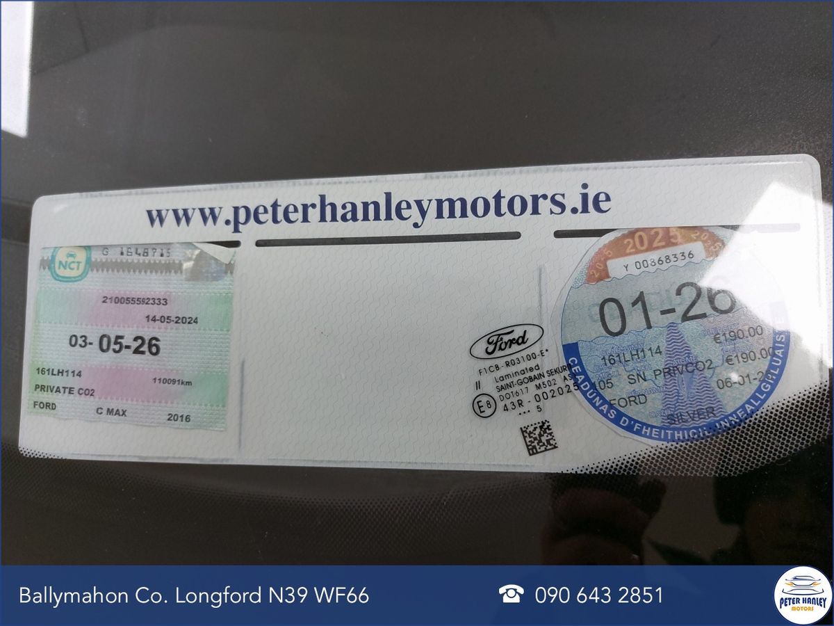 Ford C-Max 1.5 TDCi 95PS Zetec