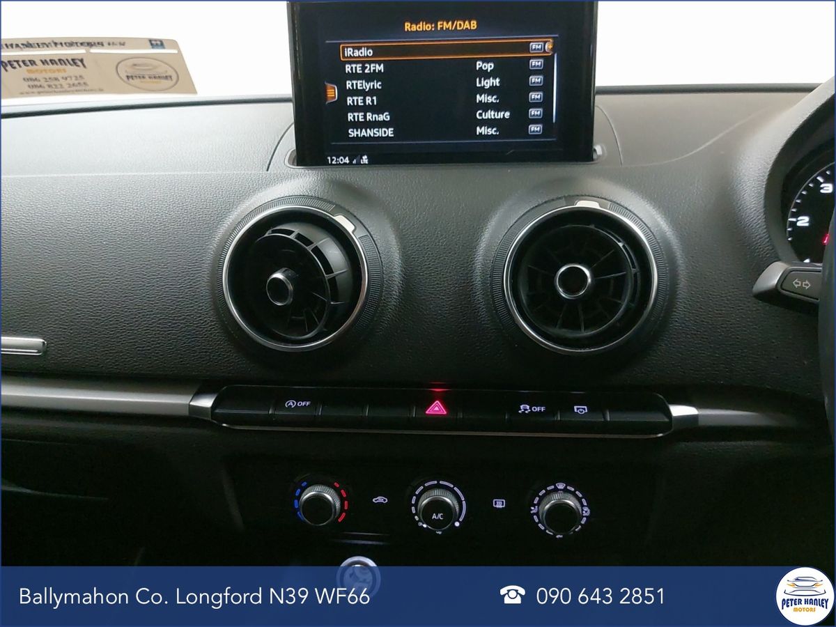 Audi A3 A3 Se Technik Tdi S-A  SE Technik  TDi 116 S tronic Auto Start/Stop