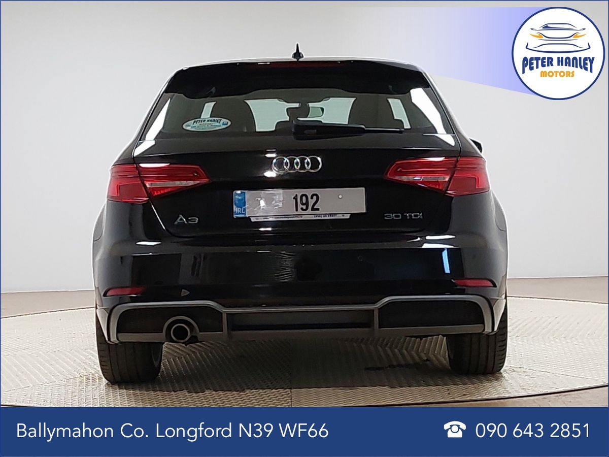 Audi A3 A3 S Line 30 Tdi S-A  S Line  1.6 30 TDi 116 S tronic Auto Start/Stop