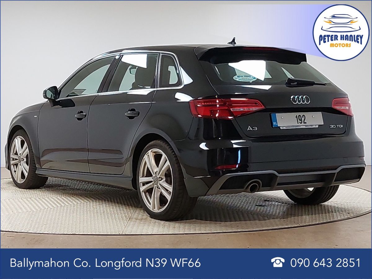 Audi A3 A3 S Line 30 Tdi S-A  S Line  1.6 30 TDi 116 S tronic Auto Start/Stop