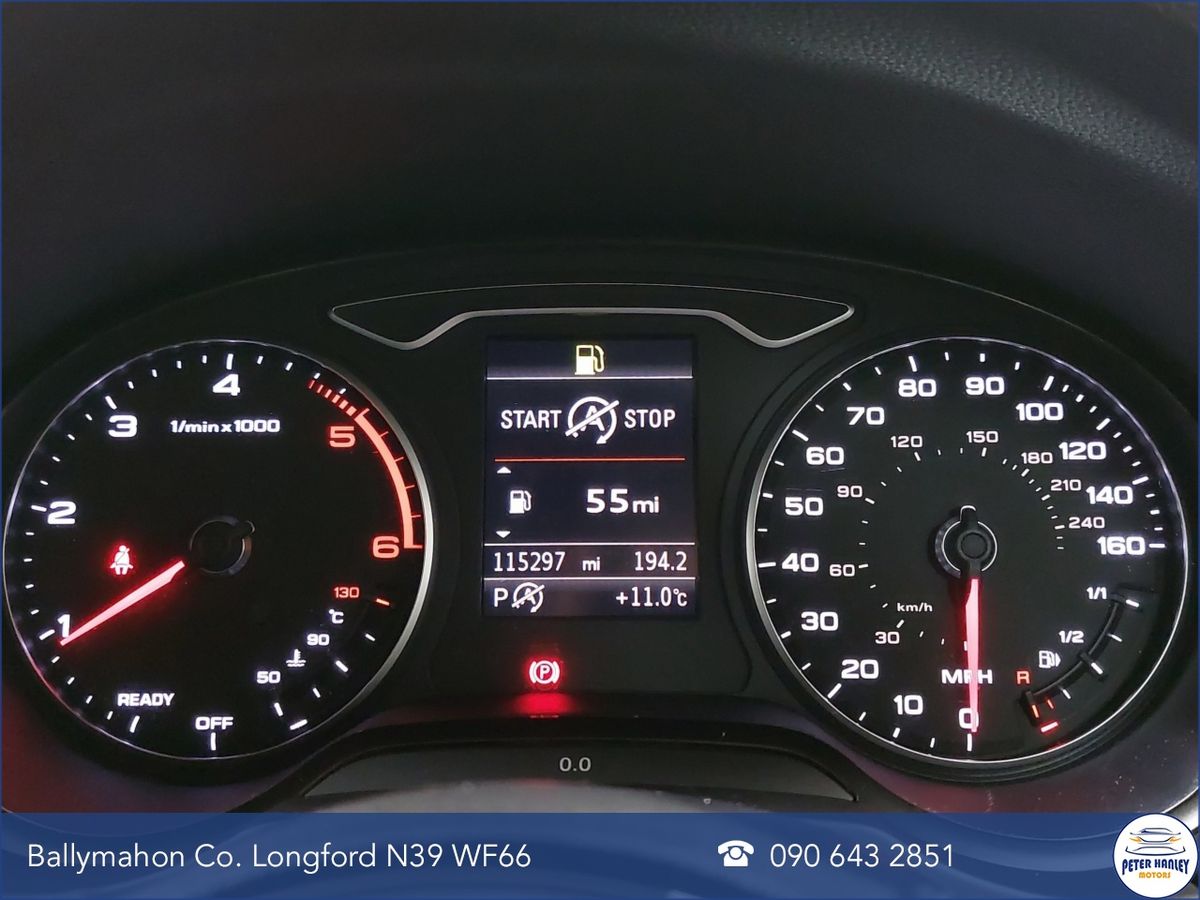 Audi A3 A3 S Line 30 Tdi S-A  S Line  1.6 30 TDi 116 S tronic Auto Start/Stop