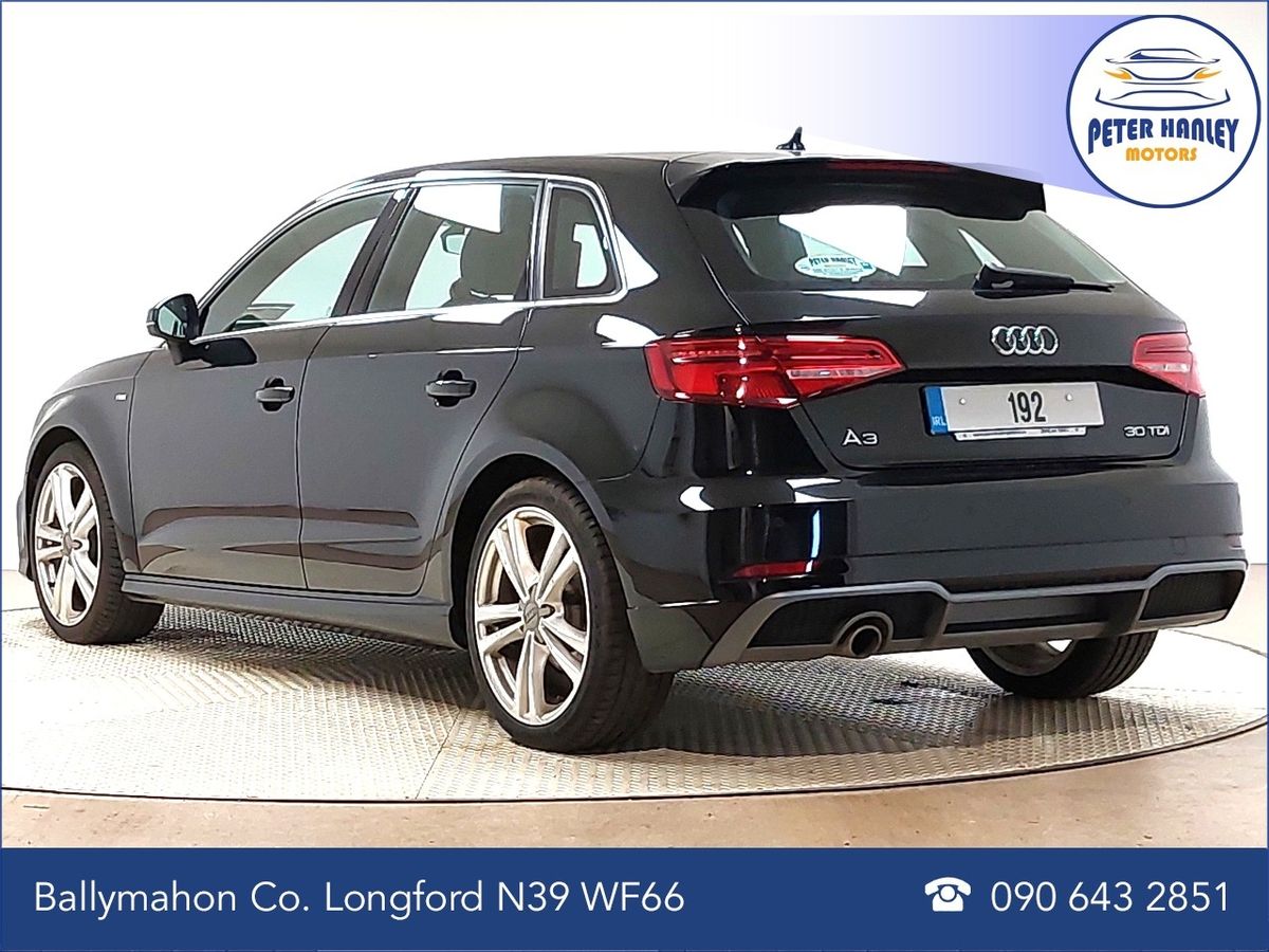 Audi A3 A3 S Line 30 Tdi S-A  S Line  1.6 30 TDi 116 S tronic Auto Start/Stop