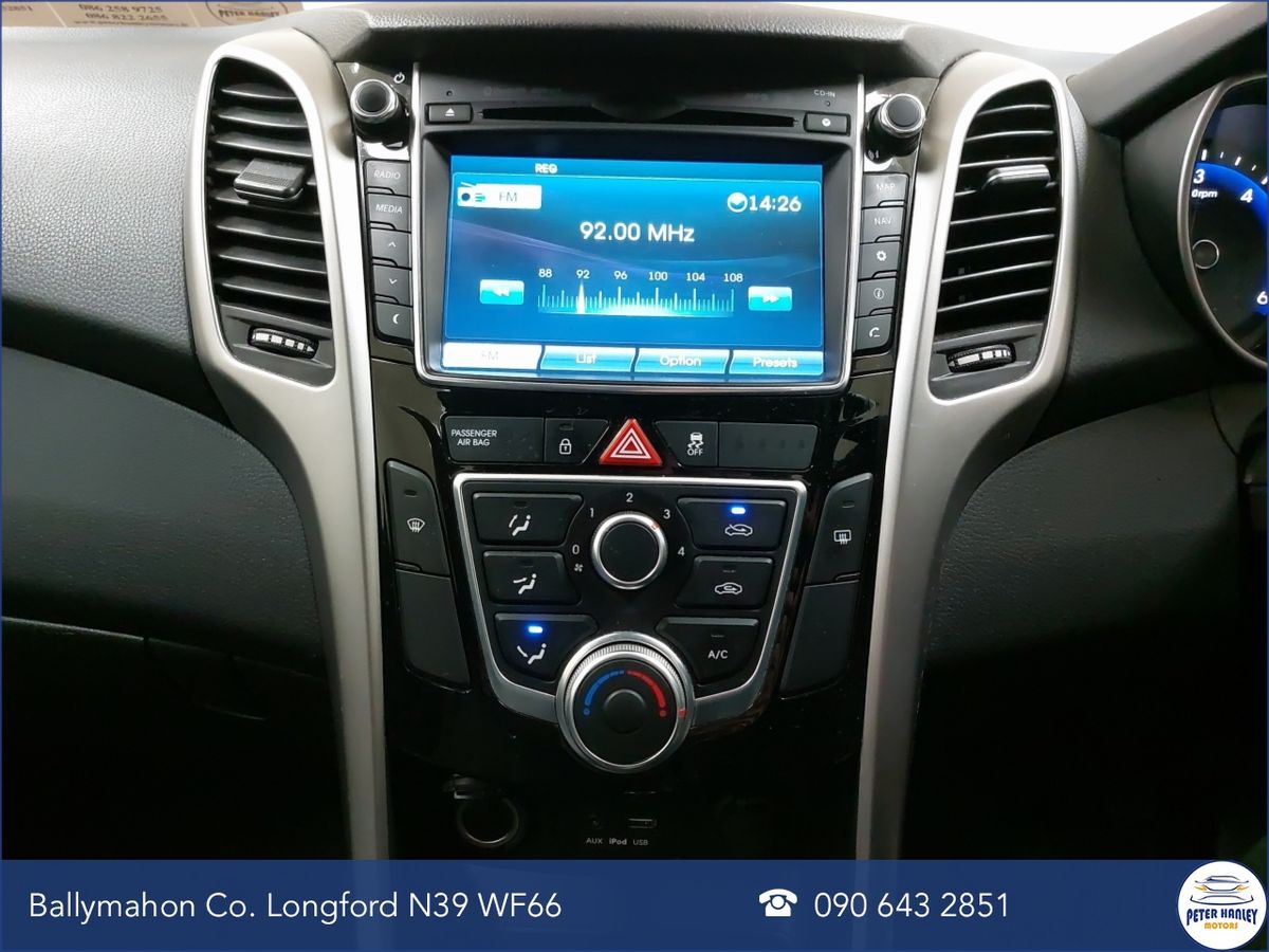 Hyundai i30 I30 Se Nav Blue Drive Crdi  SE Nav  CRDi 110 Blue Drive ISG Start/Stop