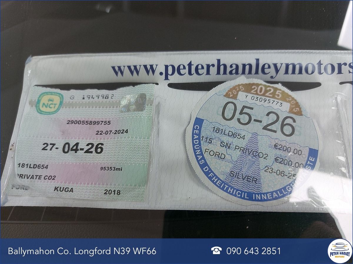 Ford Kuga 1.5TDCi 120PS FWD ST-Line