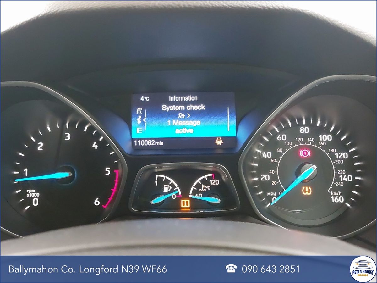 Ford Focus Focus Zetec Tdci  Zetec  1.5 TDCi 120 Start/Stop