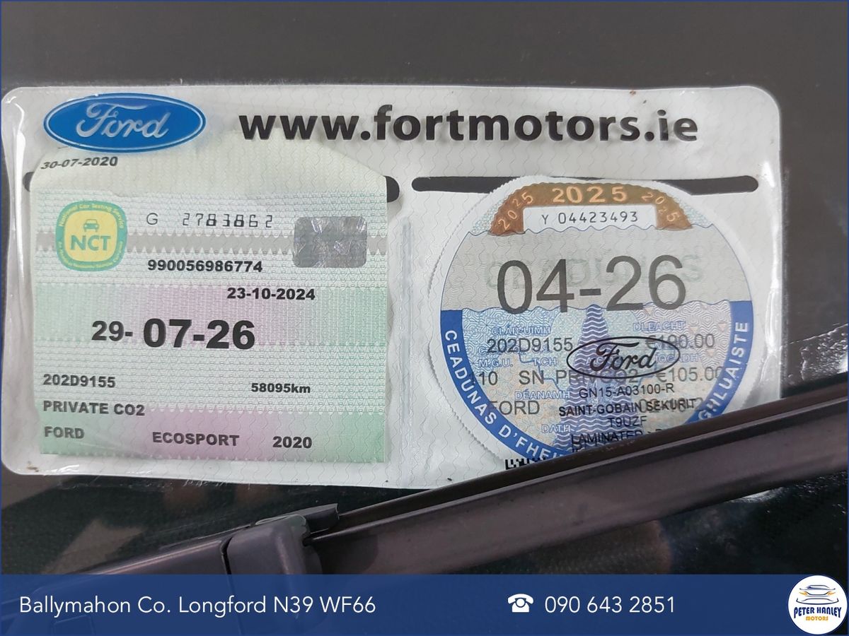 Ford EcoSport 1.5 TDCi 100PS Titanium