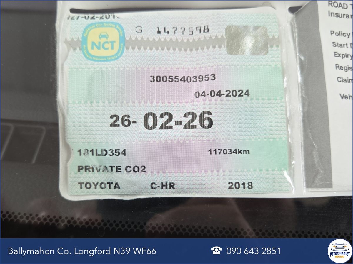 Toyota C-HR 1.2 TURBO PETROL LUNA SPORT