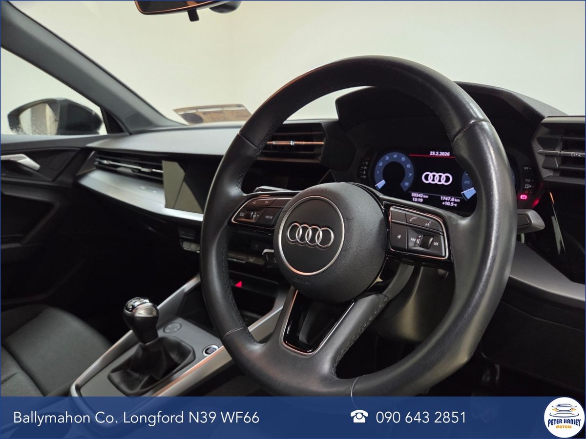 Audi A3 30 TFSI 110HP SE