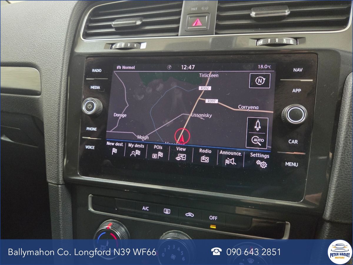 Volkswagen Golf Golf Se Navigation Tsi Bmt  SE Navigation  TSi 125 BlueMotion Start/Stop