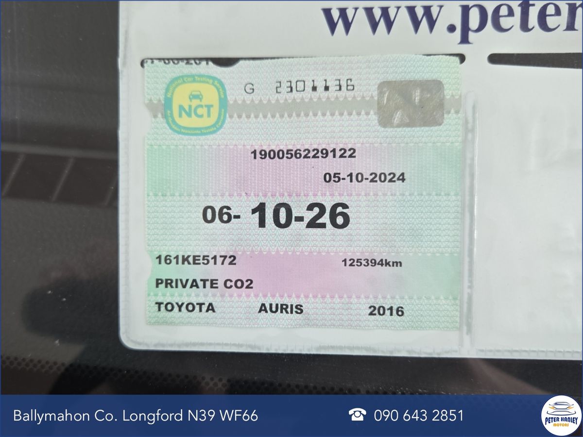 Toyota Auris 1.4 D-4D (90) 5Dr Luna