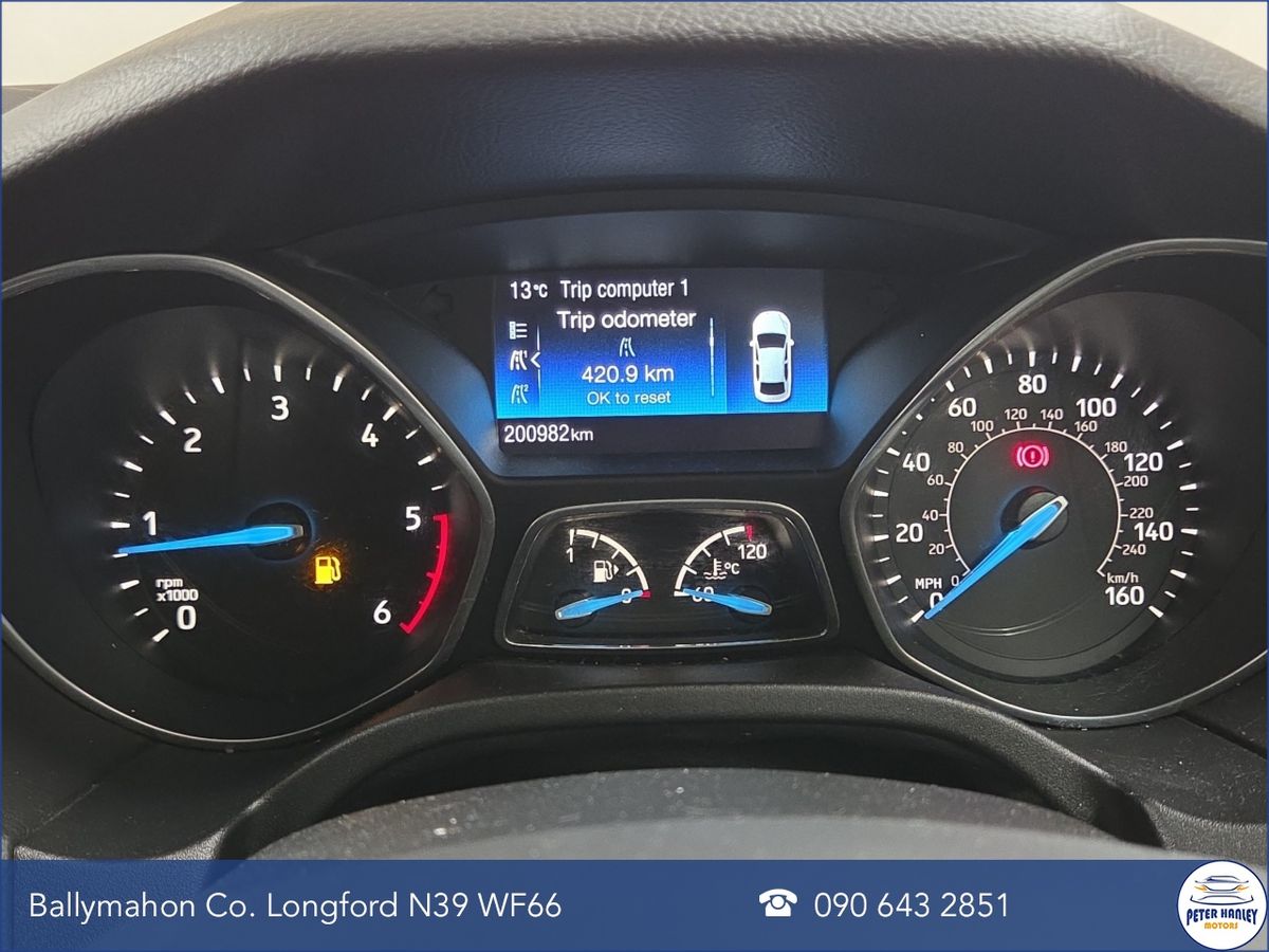 Ford Focus 1.5 TDCi 120PS Zetec PowerShift