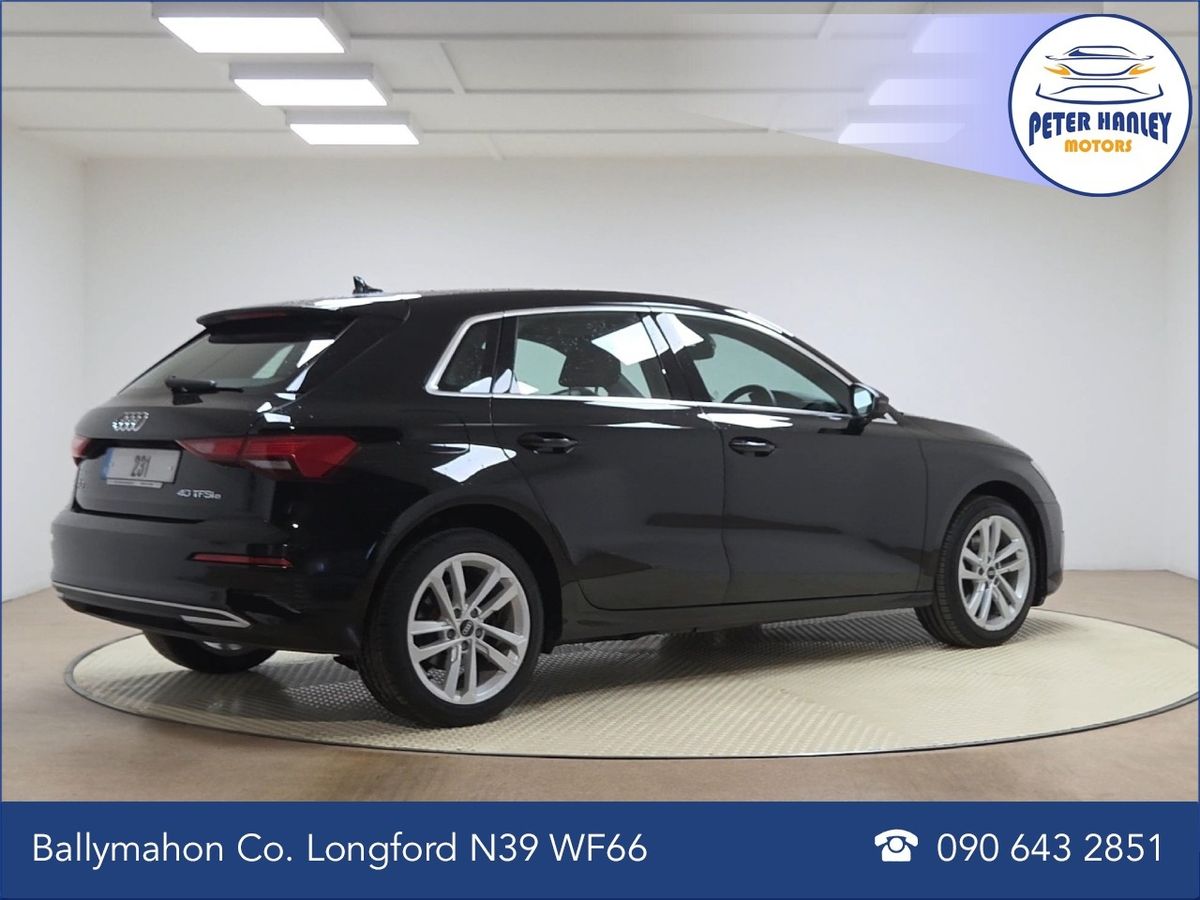 Audi A3 A3 Sport 40 Tfsi E S-A  Sport  40 TFSIe 204 13kWh PHEV S tronic Auto Start/Stop