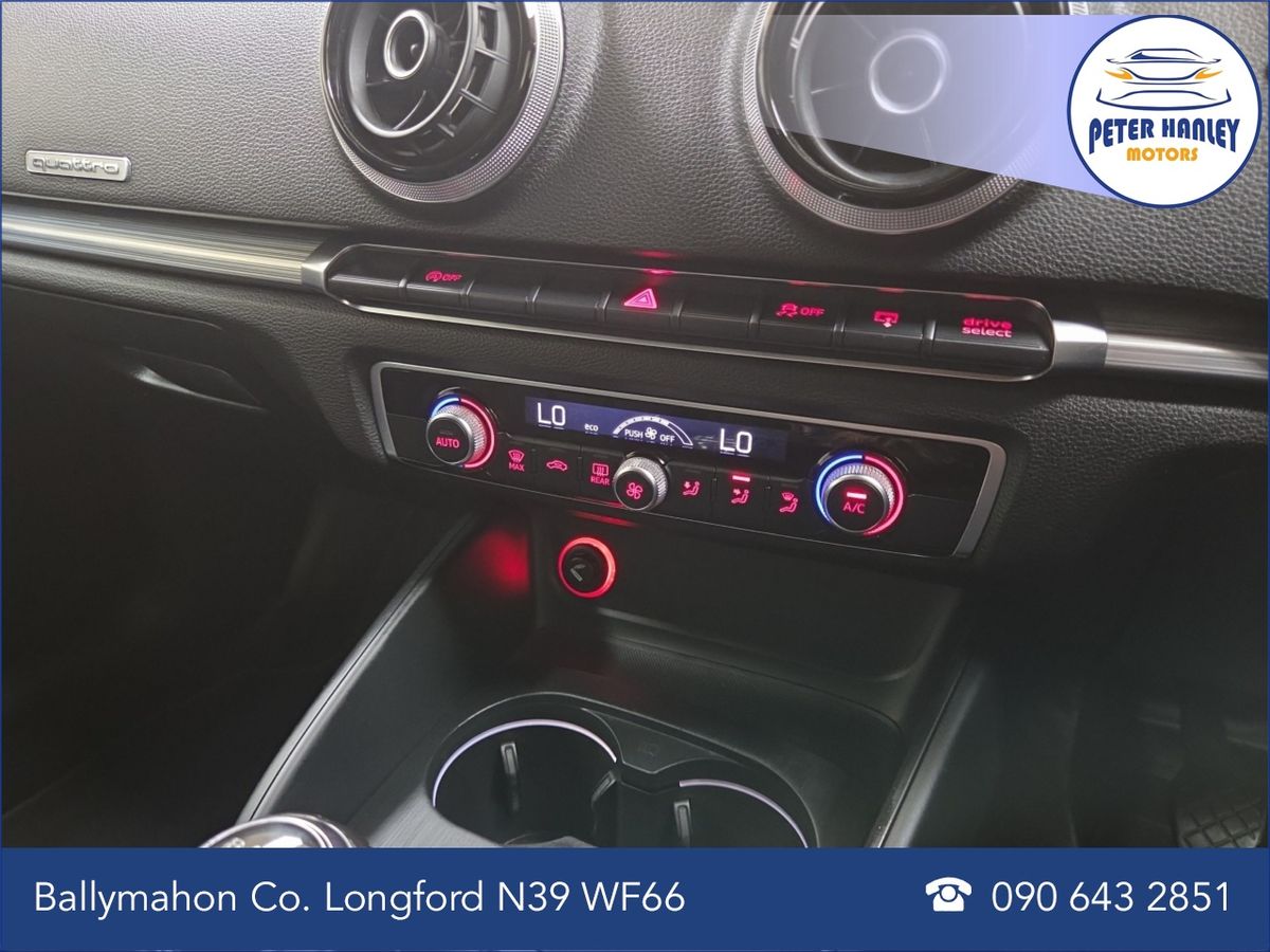 Audi A3 A3 Sport Nav Tdi Quattro  Sport Navigation  TDi 110 Quattro Start/Stop
