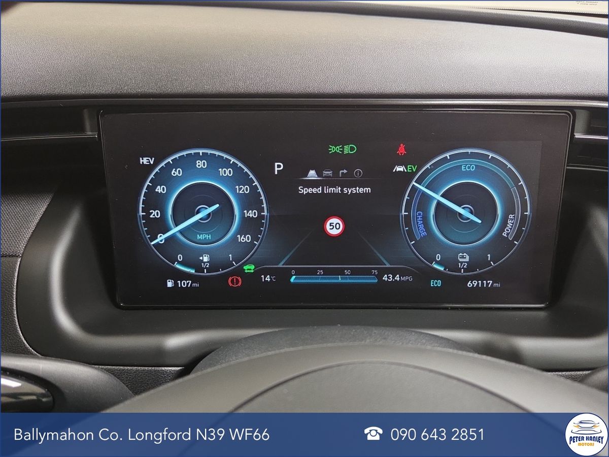 Hyundai Tucson Tucson N Line S Tgdi Phev 4X4 a  N Line S  T-GDi 265 4 WD PHEV 13.8 kWh Motor 91BHP /67kw Auto Start/Stop