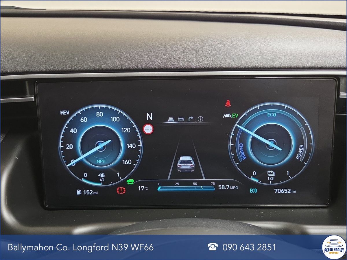 Hyundai Tucson Tucson Premium Tgdi Phev 4X4 A  Premium  T-GDi 265 4 WD PHEV 13.8 kWh Motor 91BHP /67kw Auto Start/Stop