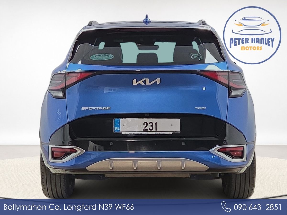 Kia Sportage Sportage Gt-Line Phev 4X4 Auto  GT Line  T-GDi 261 PHEV 67kw 13.8 kWh Battery Auto Start/Stop