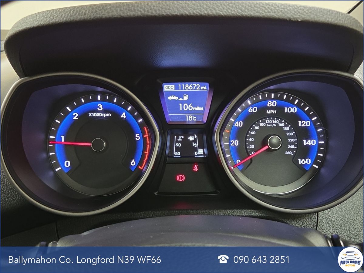 Hyundai i30 I30 Se Nav Blue Drive Crdi  SE Nav  CRDi 110 Blue Drive ISG Start/Stop