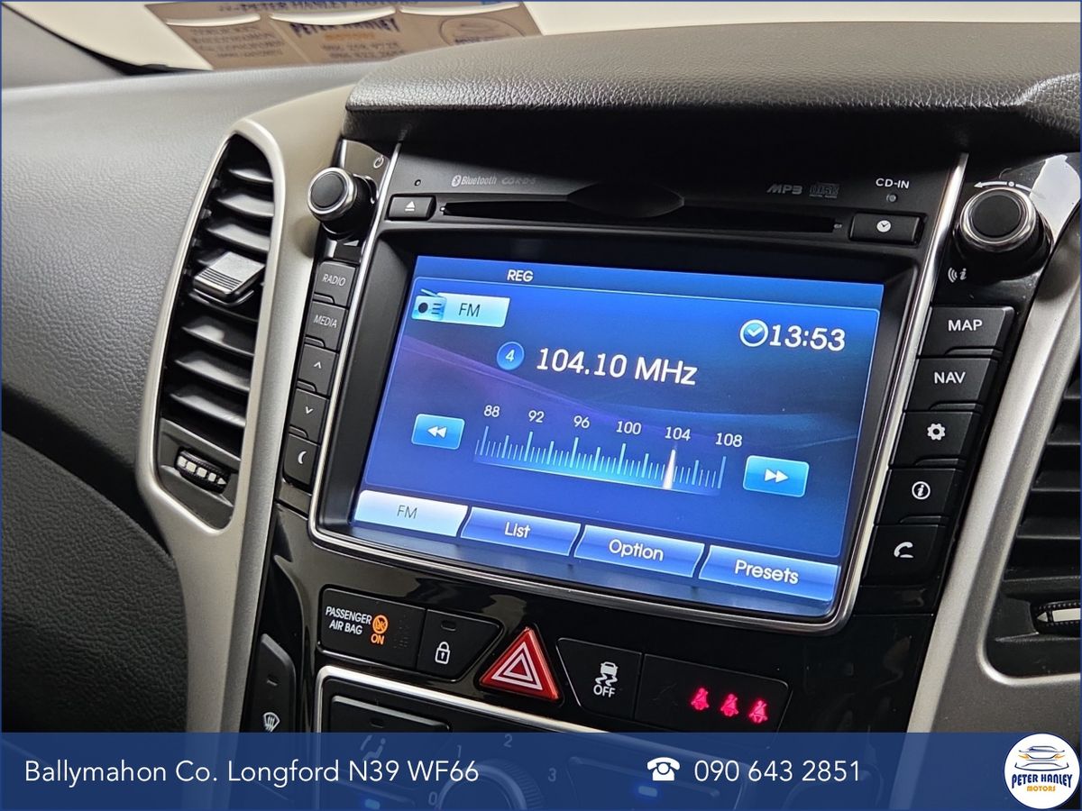 Hyundai i30 I30 Se Nav Blue Drive Crdi  SE Nav  CRDi 110 Blue Drive ISG Start/Stop