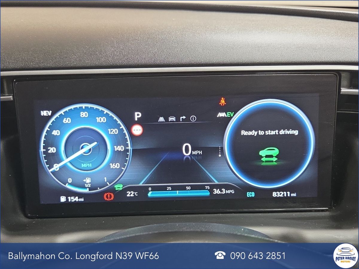 Hyundai Tucson Tucson Premium Tgdi Phev 4X4 A  Premium  T-GDi 265 4 WD PHEV 13.8 kWh Motor 91BHP /67kw Auto Start/Stop