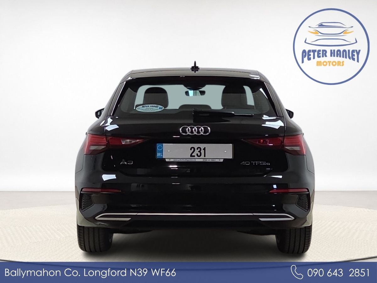 Audi A3 A3 Sport 40 Tfsi E S-A  Sport  40 TFSIe 204 13kWh PHEV S tronic Auto Start/Stop