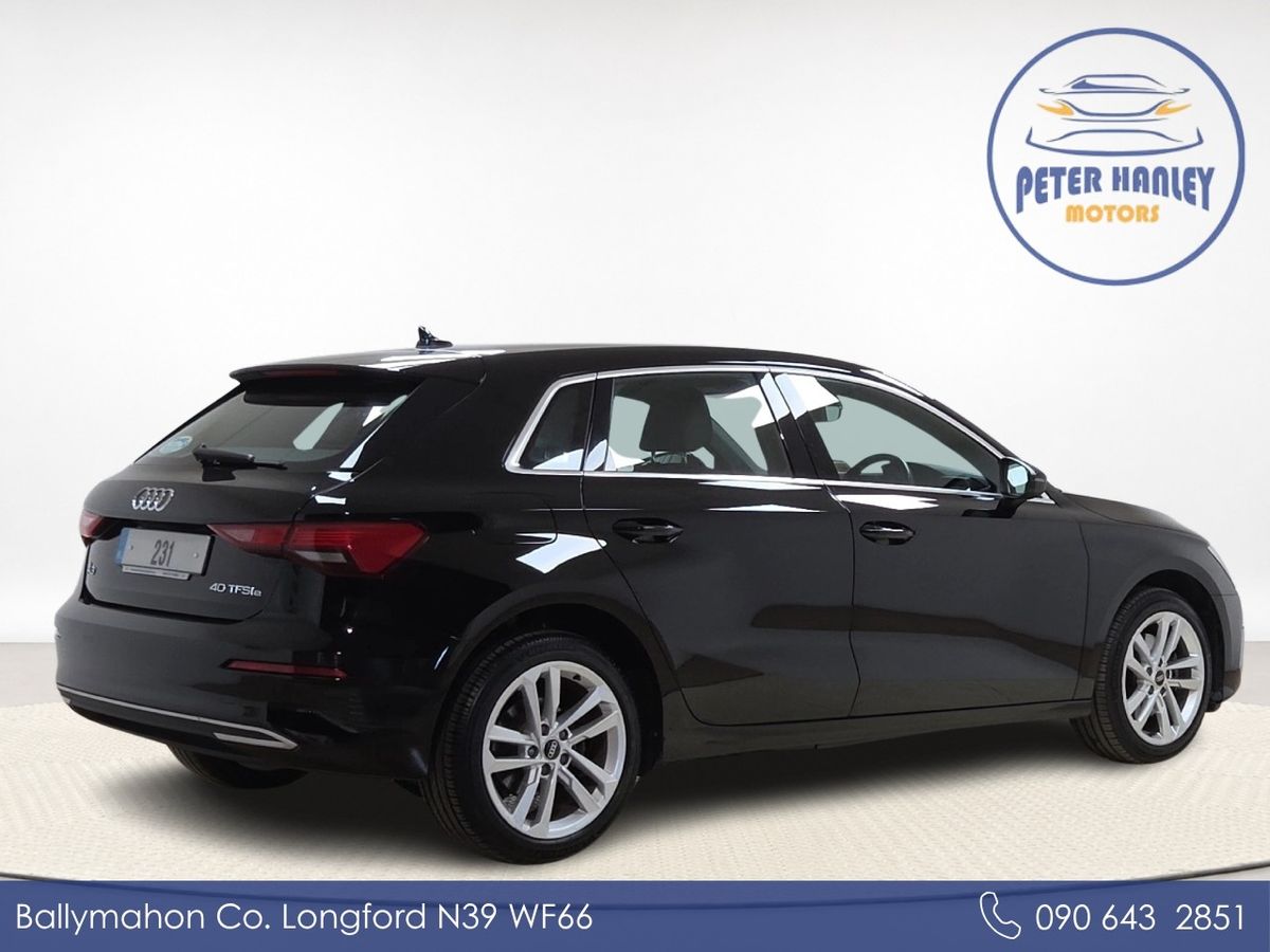 Audi A3 A3 Sport 40 Tfsi E S-A  Sport  40 TFSIe 204 13kWh PHEV S tronic Auto Start/Stop