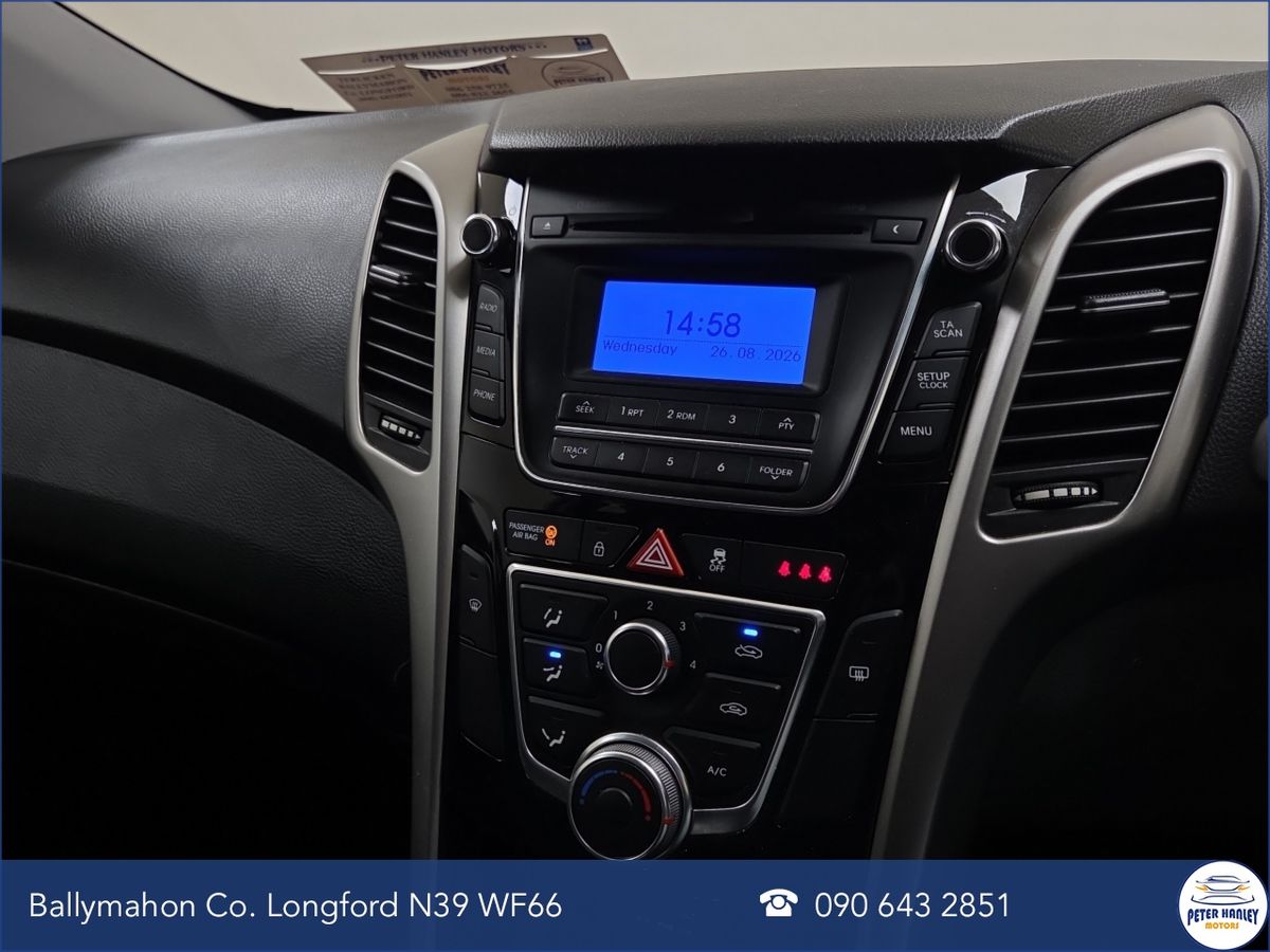 Hyundai i30 I30 Se Blue Drive  SE  100 BlueDrive ISG Start/Stop