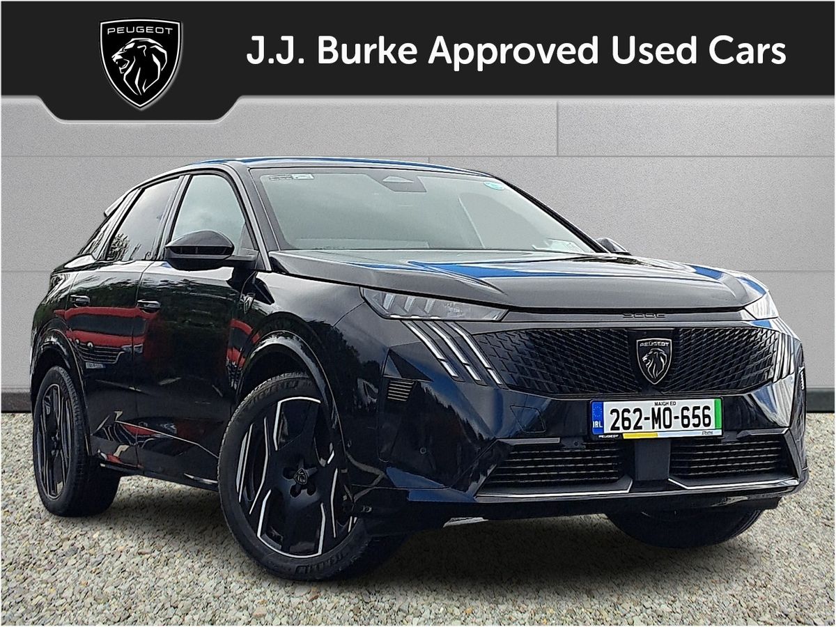 Peugeot 3008 BEV 73kWH 210BHP GT Exclusive