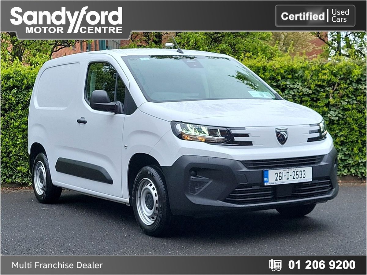 2026 Peugeot Partner | Sandyford Motor Centre