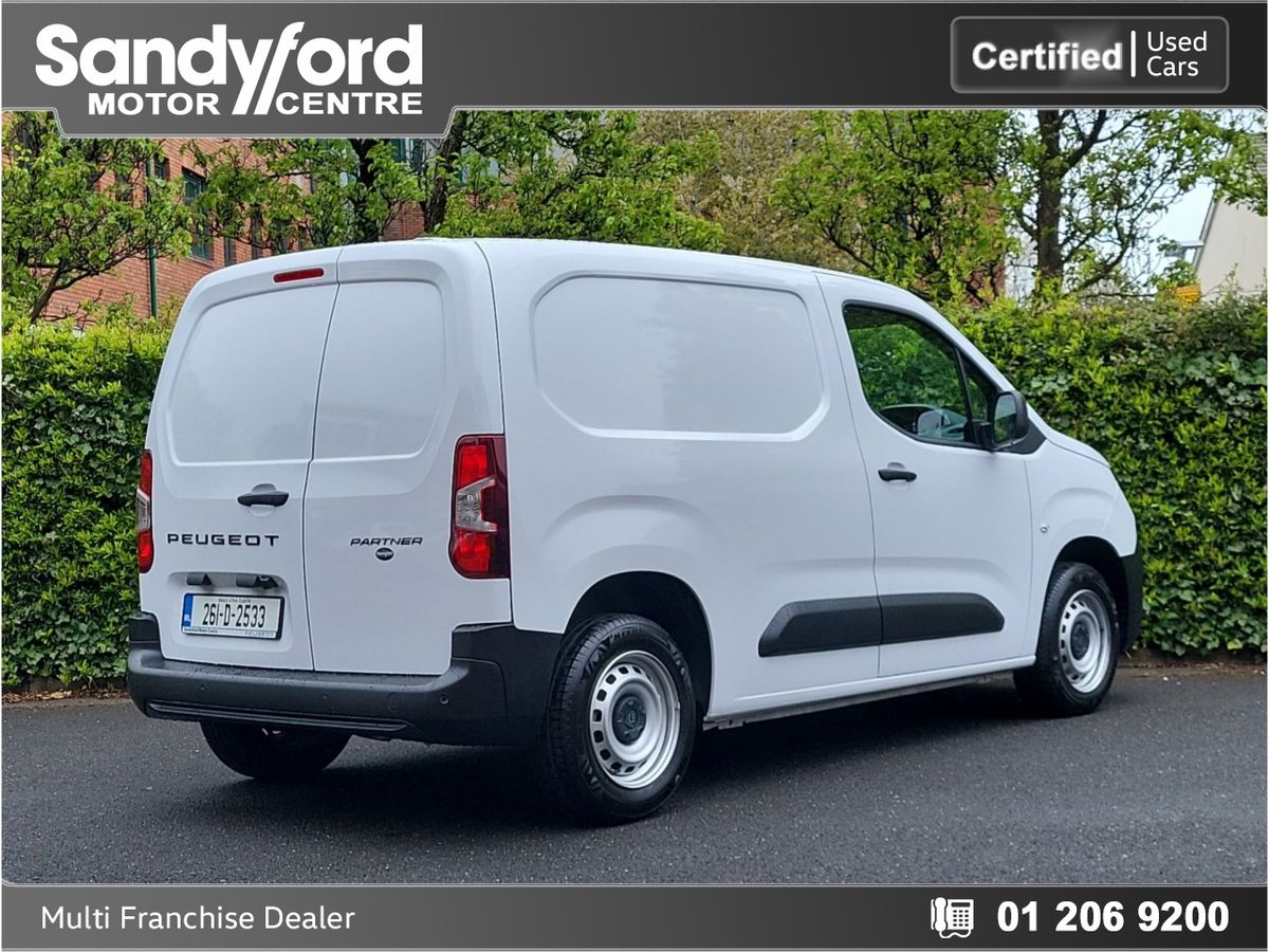 2026 Peugeot Partner | Sandyford Motor Centre