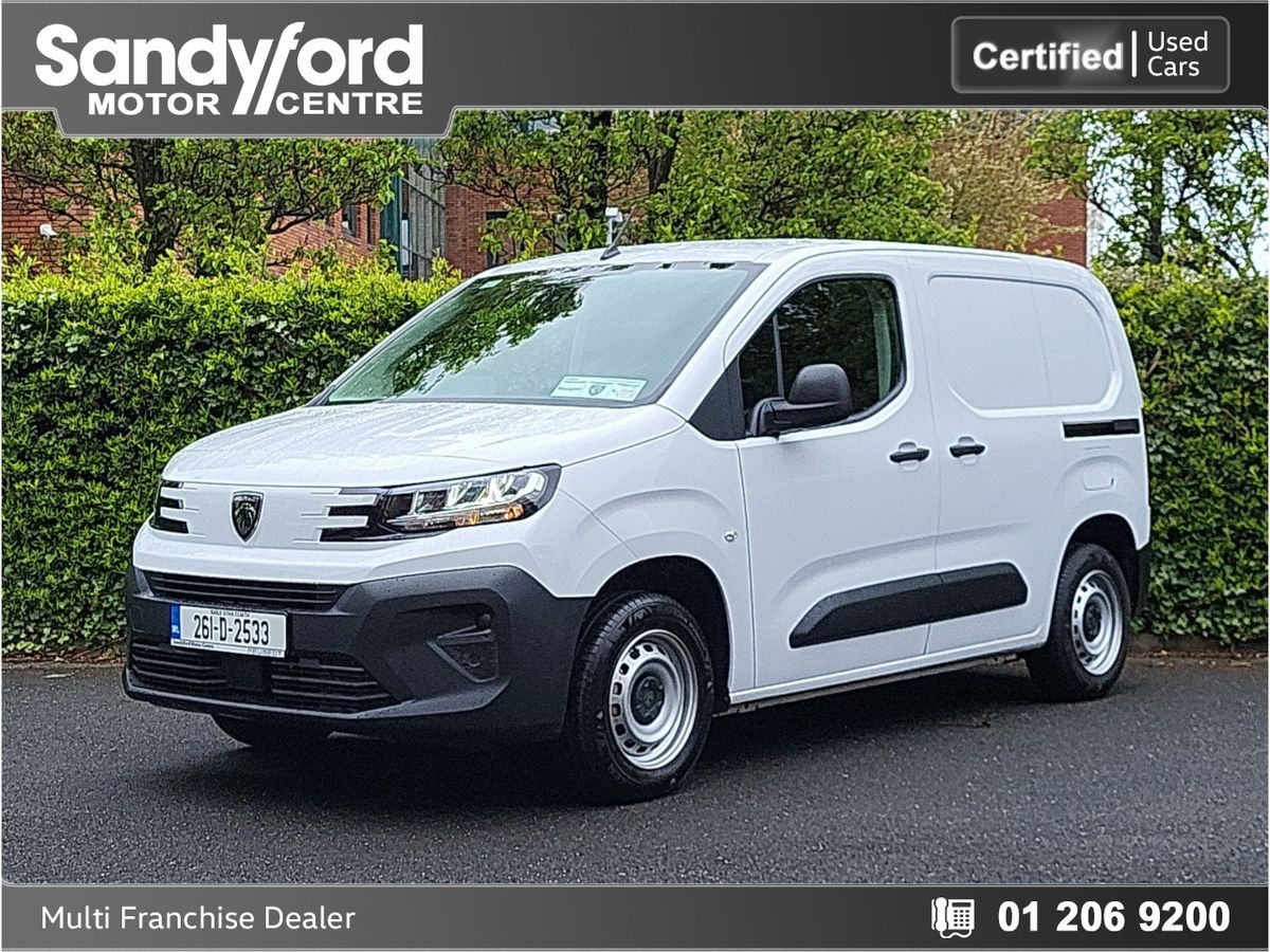 2026 Peugeot Partner | Sandyford Motor Centre