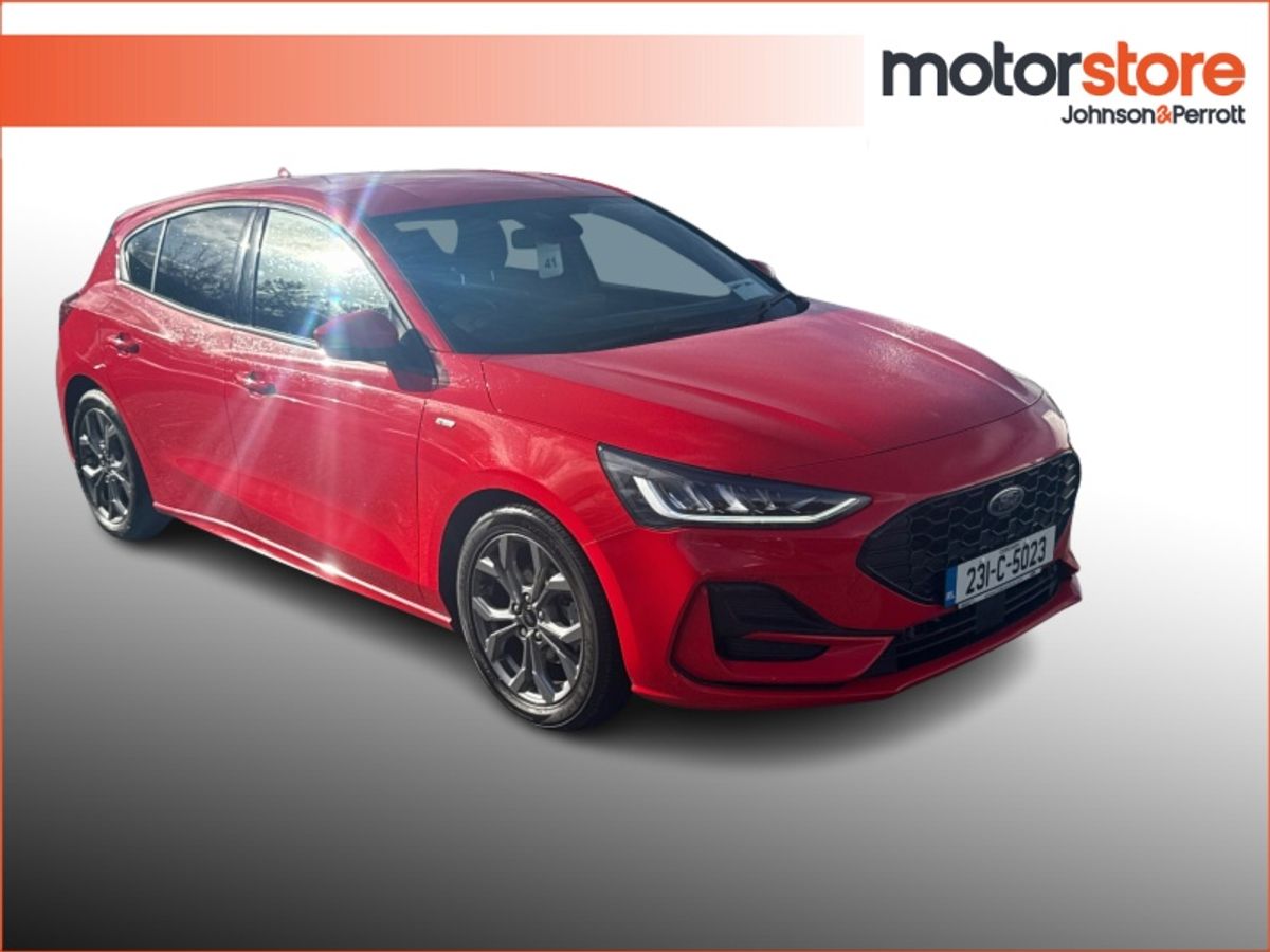 Ford Focus 1.0l Petrol | Sporty Red | ONLY €91 PER WEEK