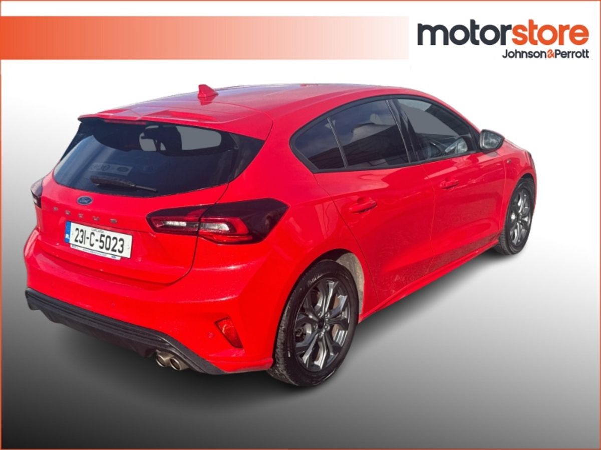 Ford Focus 1.0l Petrol | Sporty Red | ONLY €91 PER WEEK
