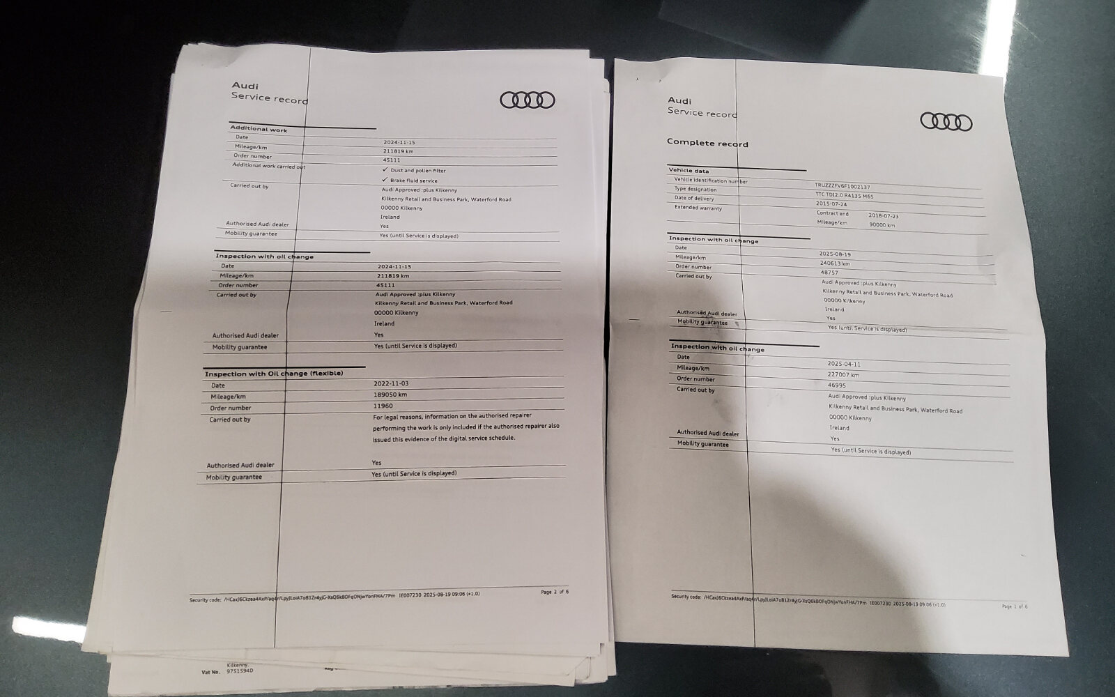 Audi TT 2.0TDI 184HP S Line