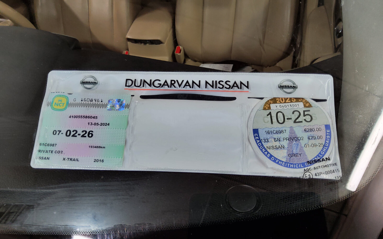 Nissan X-Trail 1.6d SVE (5 Seater) 19inch Wheels