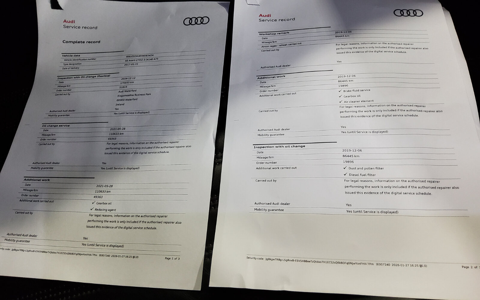 Audi A6 2.0TDI 190 quattro S-Tronic Black Editio