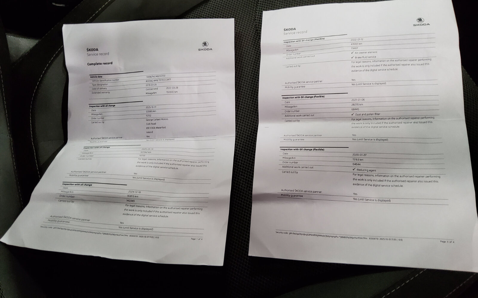 Skoda Kodiaq 2.0 TDI 150HP DSG Ambition 7 Seat