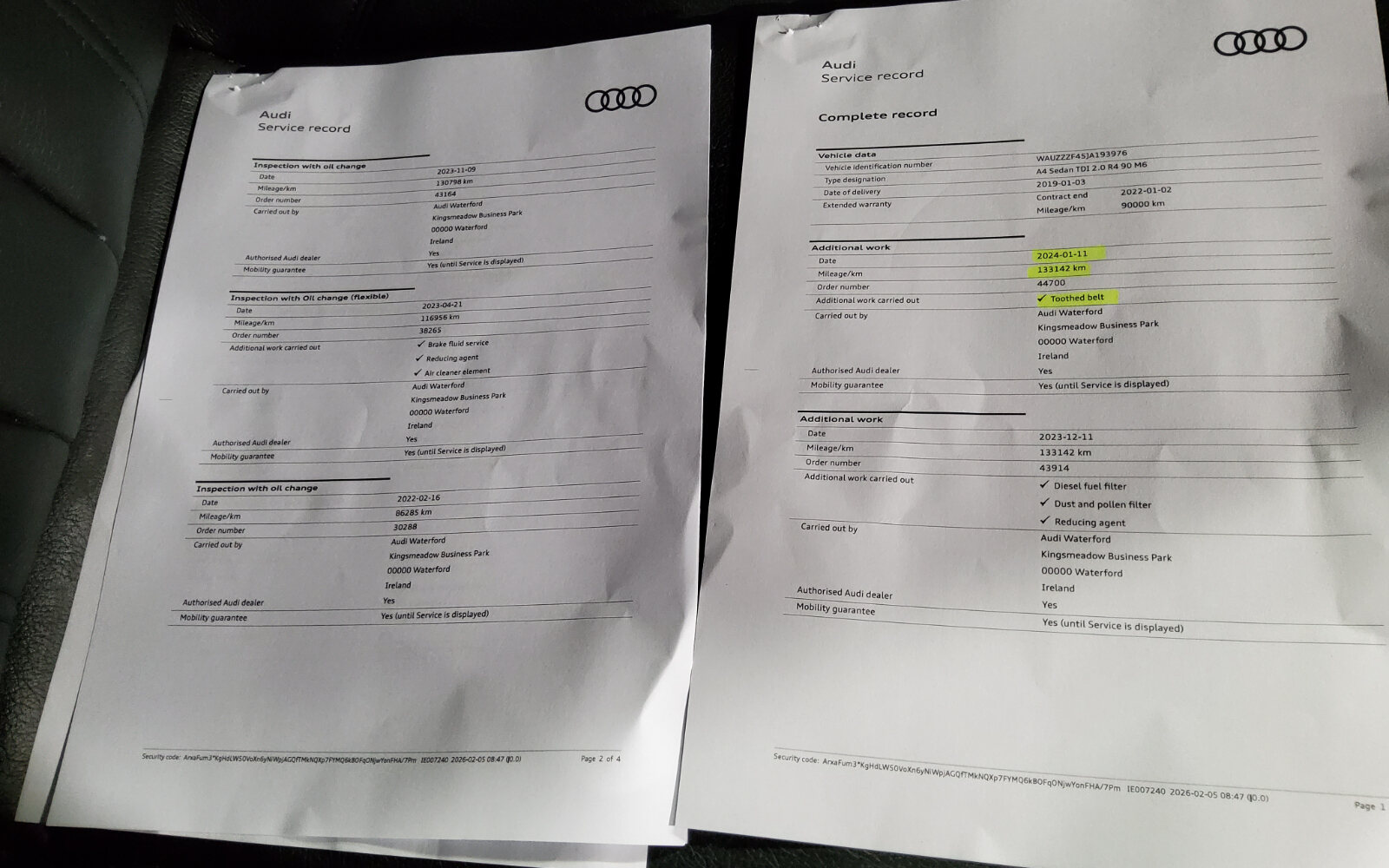 Audi A4 2.0TDI 122HP SE Ultra