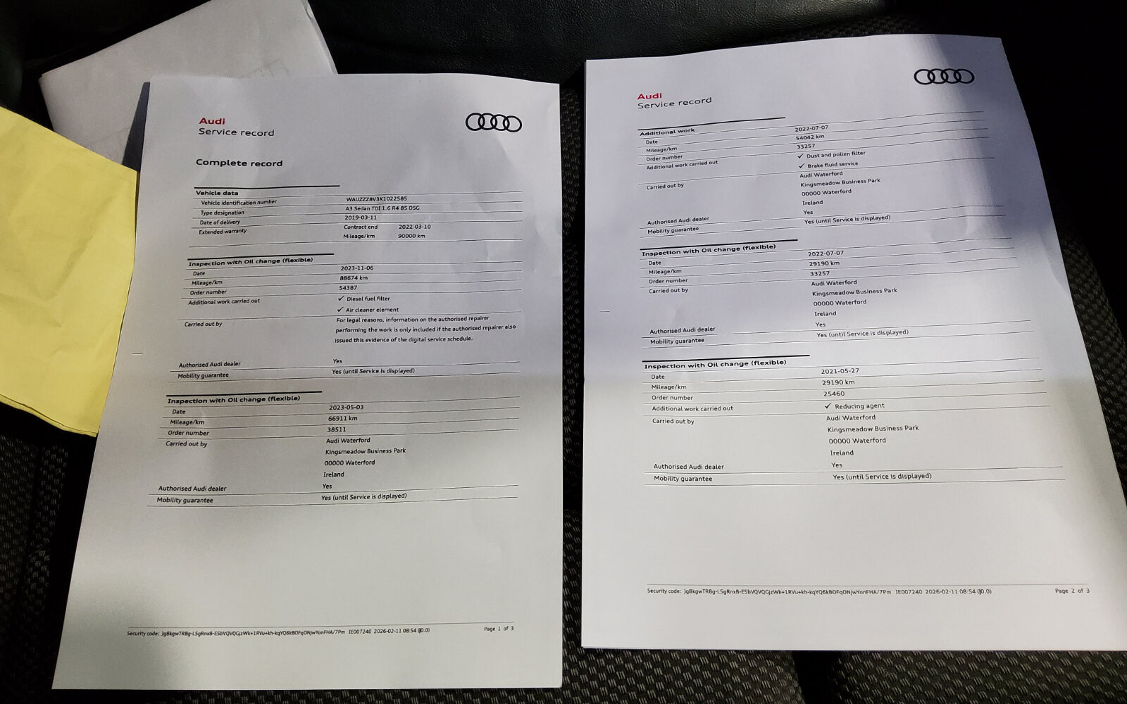 Audi A3 1.6TDI 116 S-Tronic S Line