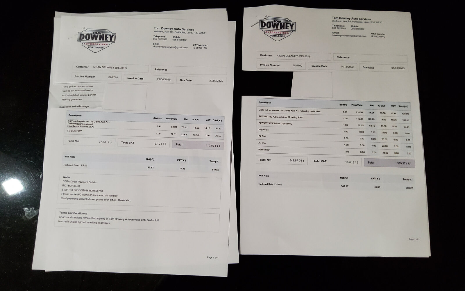 Audi A4 2.0TDI 190HP SE Ultra