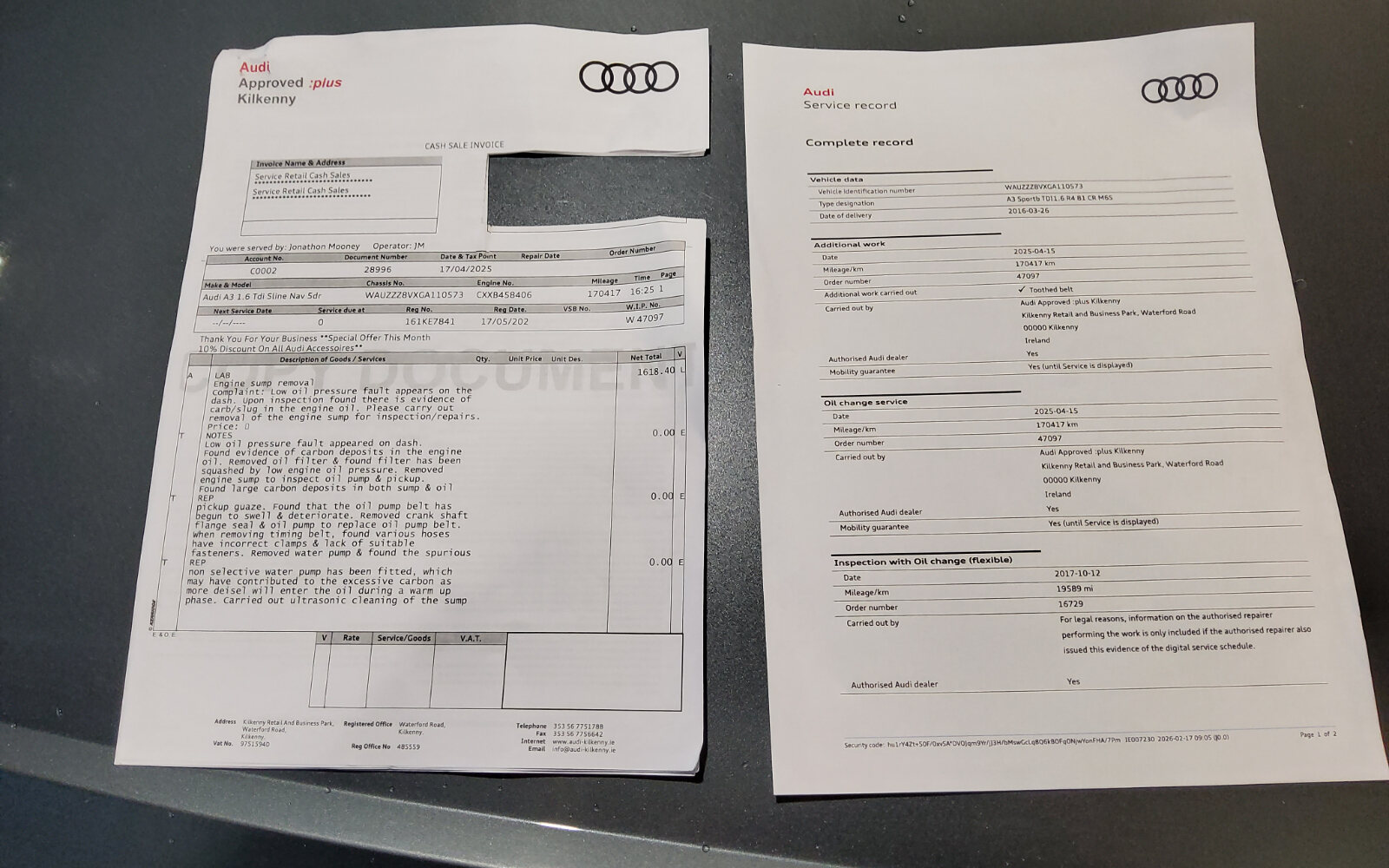 Audi A3 1.6 TDI S LINE