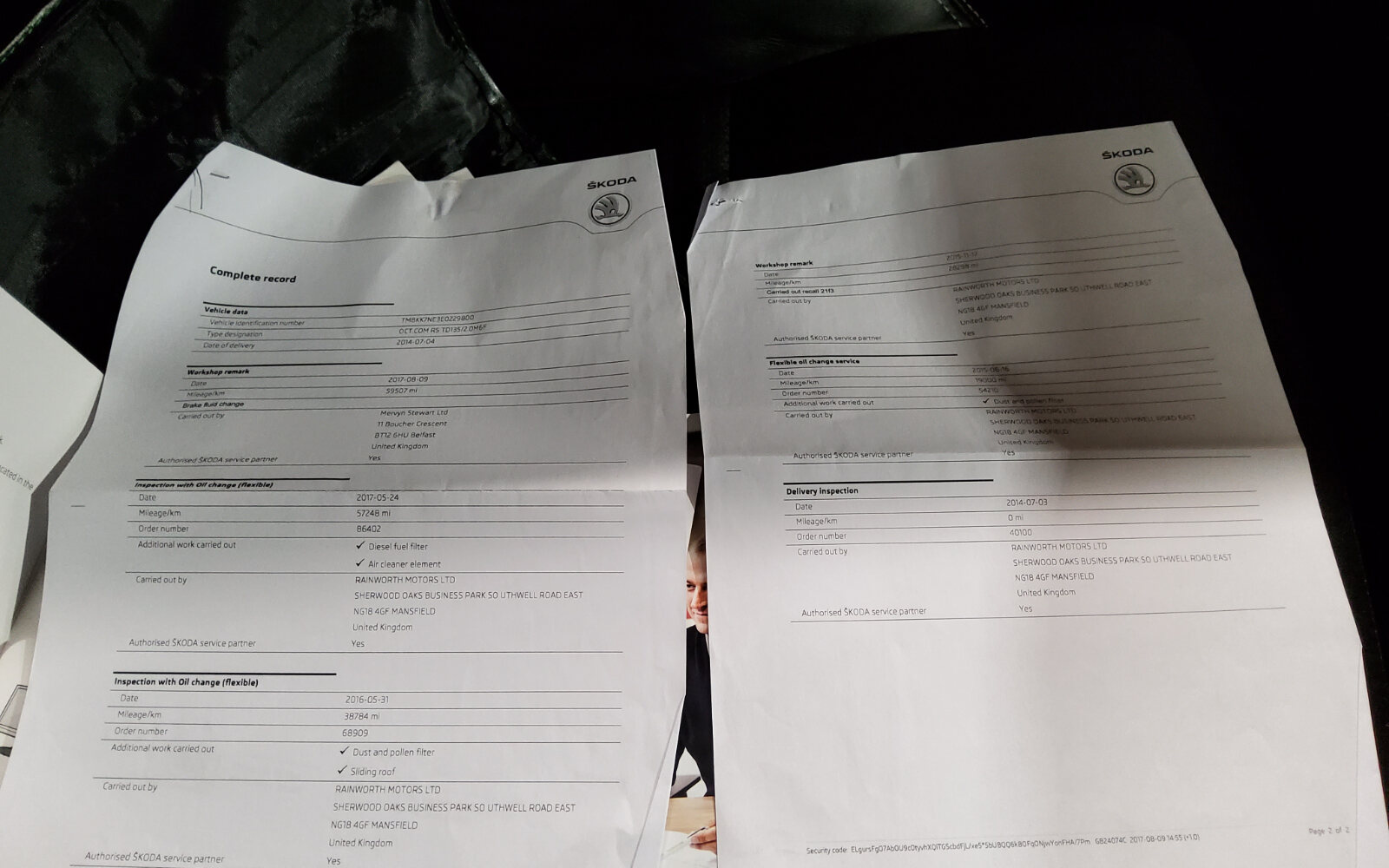 Skoda Octavia 2.0 TDI RS