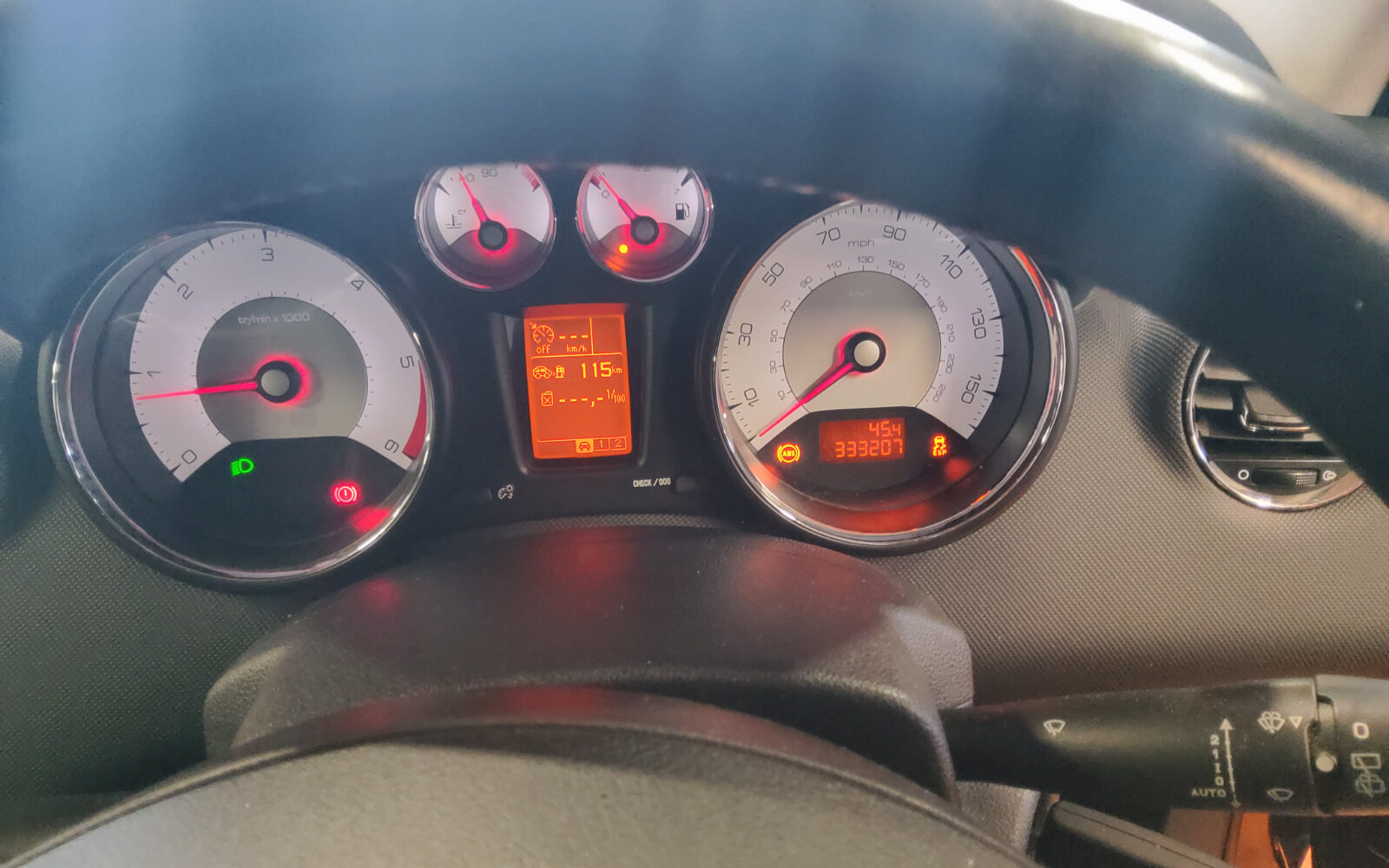 Peugeot 308 1.6 HDI 92bhp Active Sat Nav Rev Cam SRF