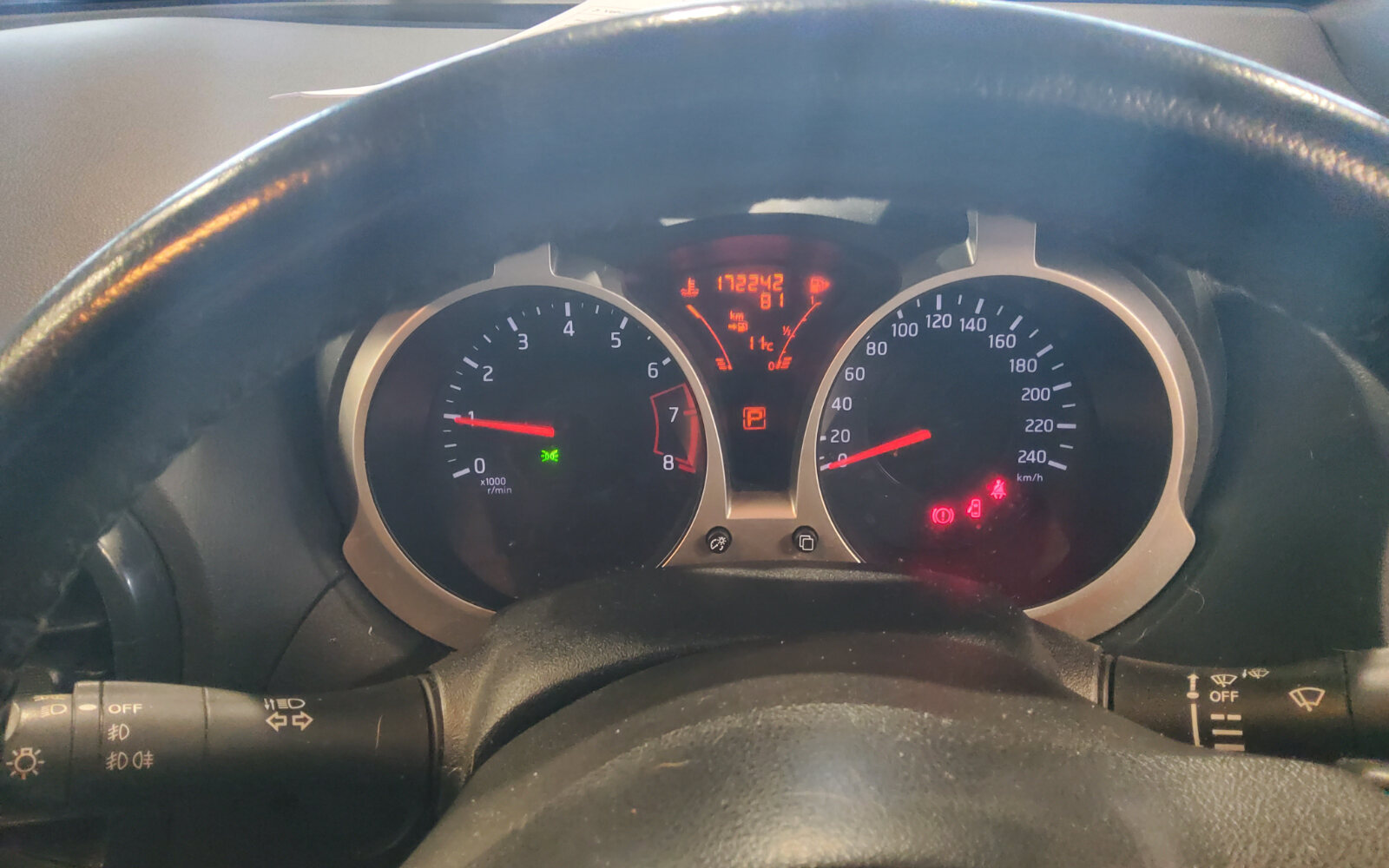 Nissan Juke 1.6 litre petrol SV CVT