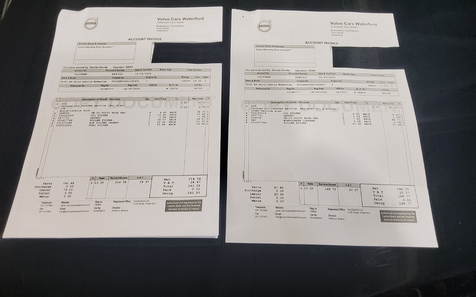 Volvo XC60 B4 diesel MHEV 197hp AT8 Core