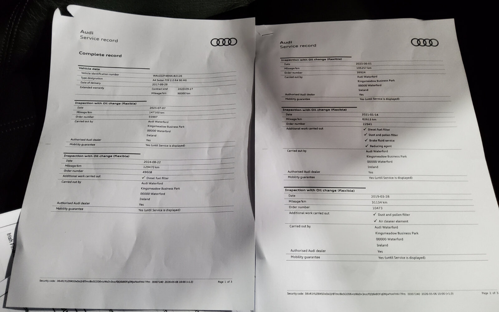 Audi A4 2.0TDI 122HP SE Ultra