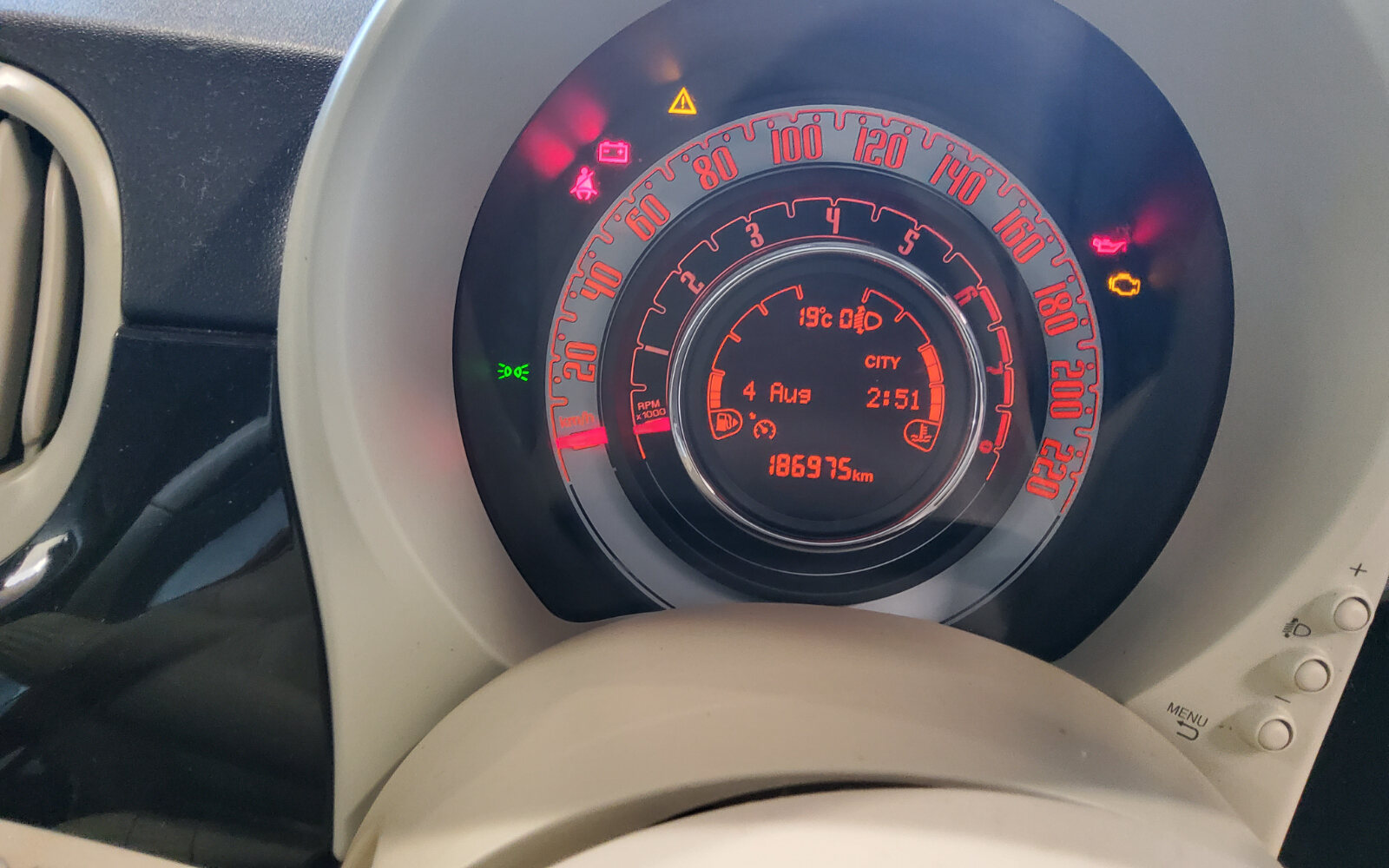 Fiat 500 1.2 69hp Lounge