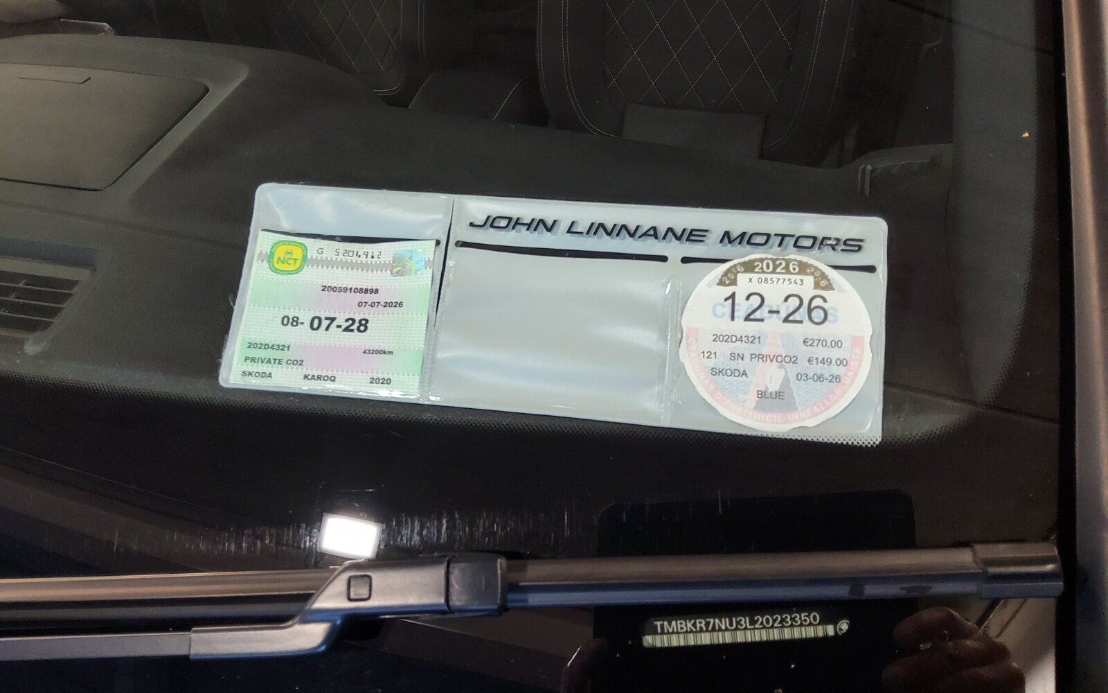 Skoda Karoq 1.5TSI 150bhp Sportline
