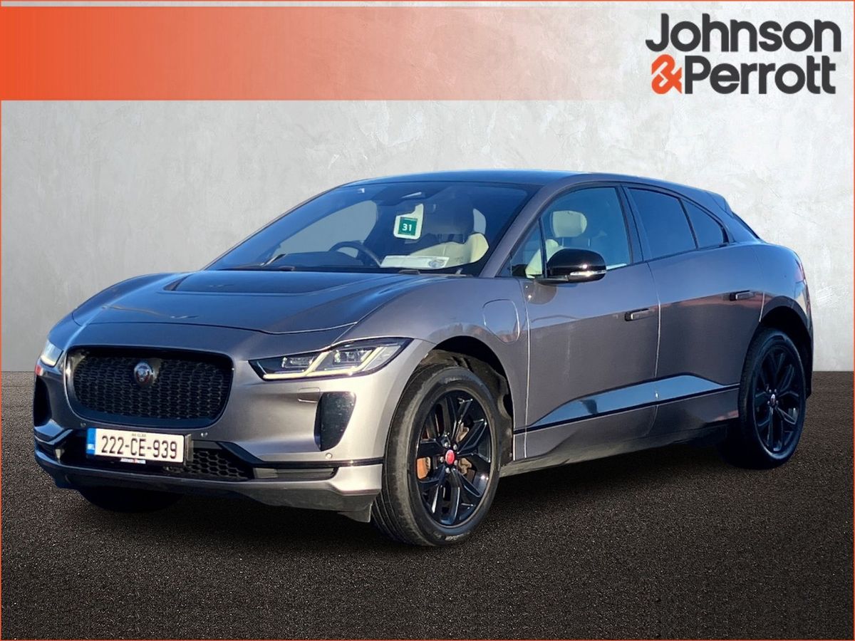 Jaguar I-Pace EV400 Auto Black Edition (Remainder of 5 year Manufacturer Warranty)