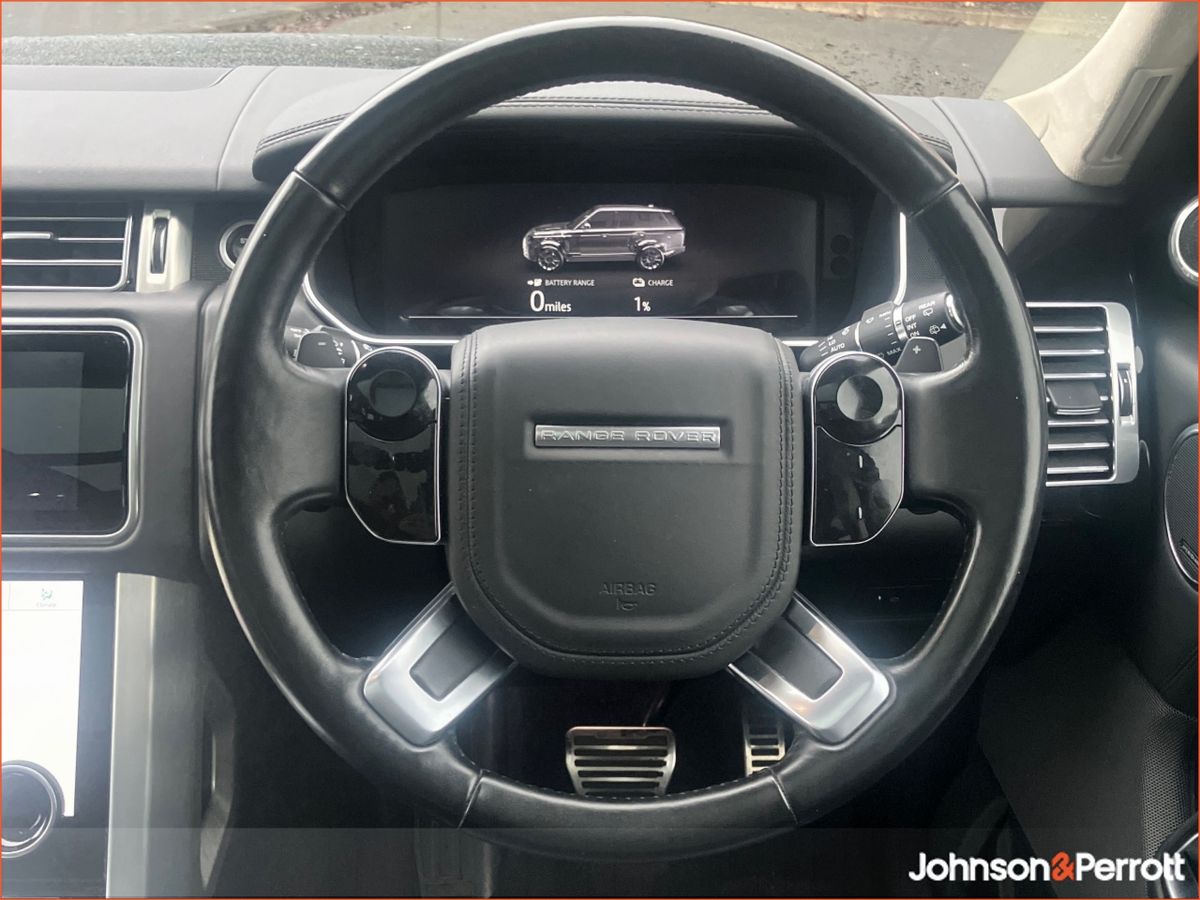 Land Rover Range Rover R Rover Westmnstr Blck P400 e A  Westminster Black  P400 e Si4 Ingenium 300BHP /105 kw 13.1 kWh PHEV Auto Start/Stop